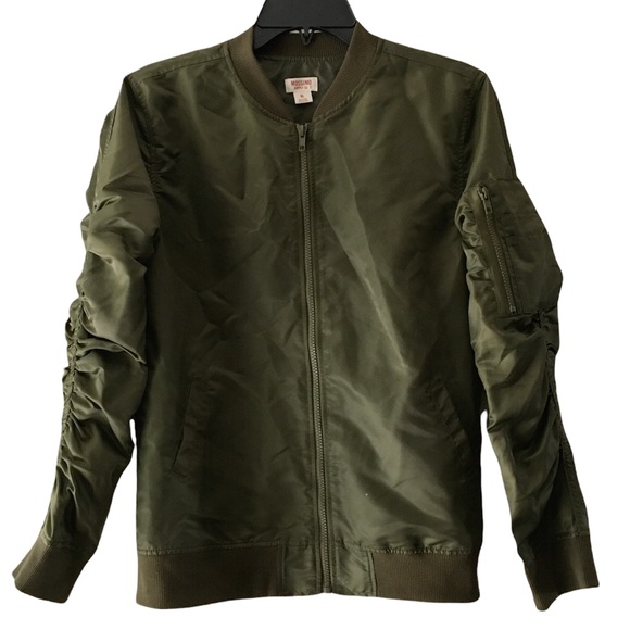 Mossimo NWT kids olive green flight jacket - Picture 1 of 4